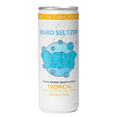 BUBBLZ Hard Seltzer Tropical - Probierset