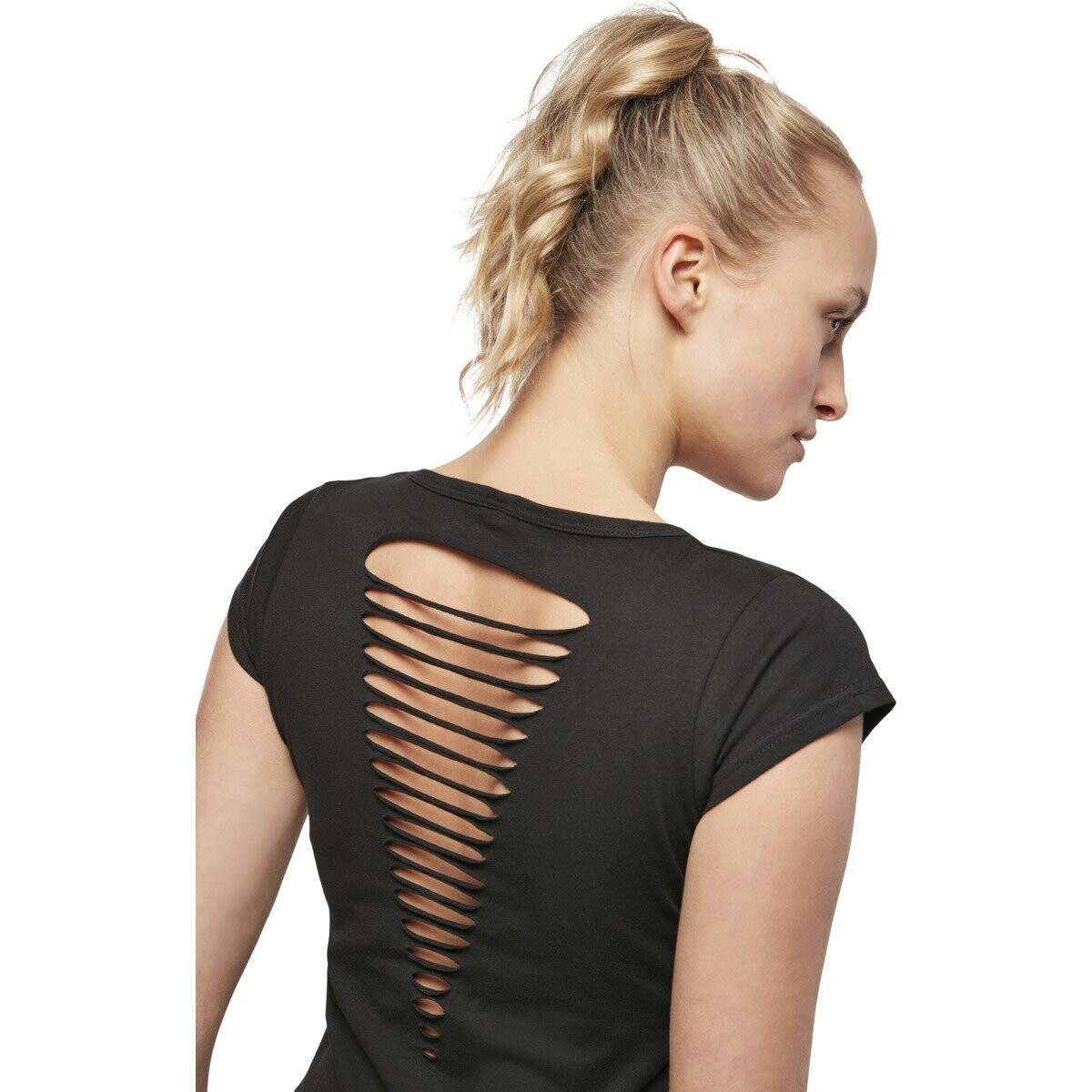 Ladies Back Cut Tee