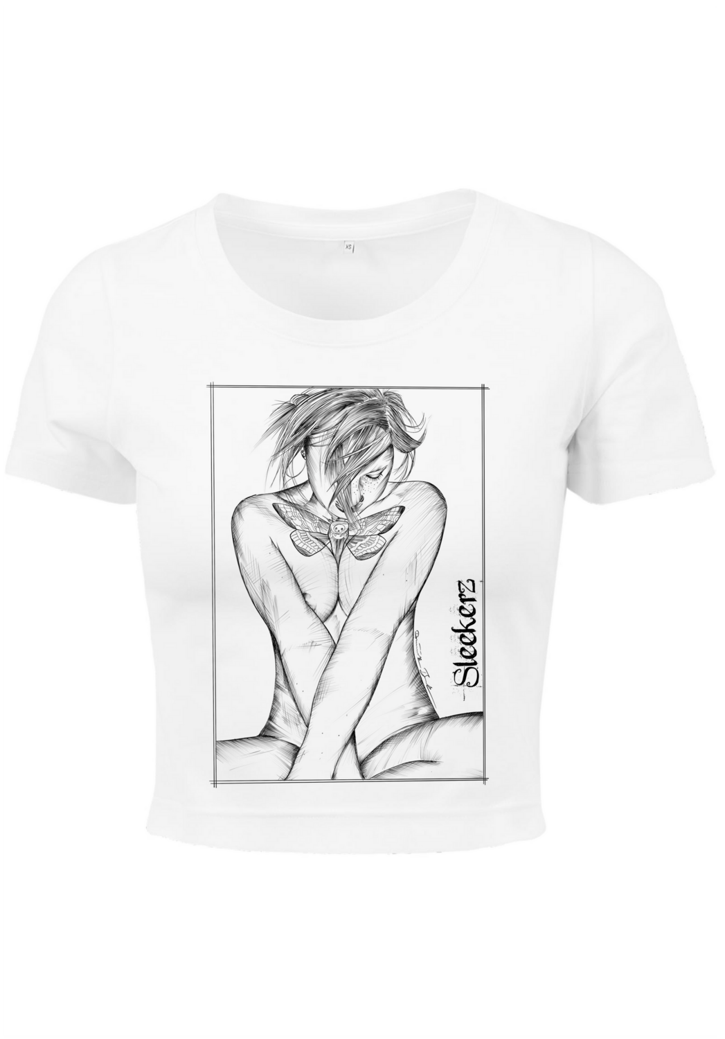 Ladies Cropped Tee