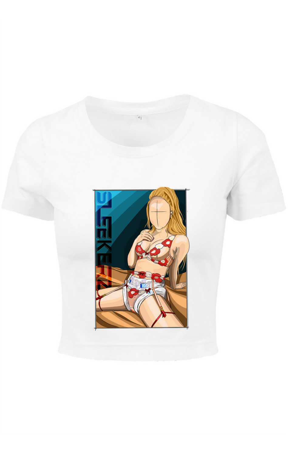 Ladies Cropped Tee