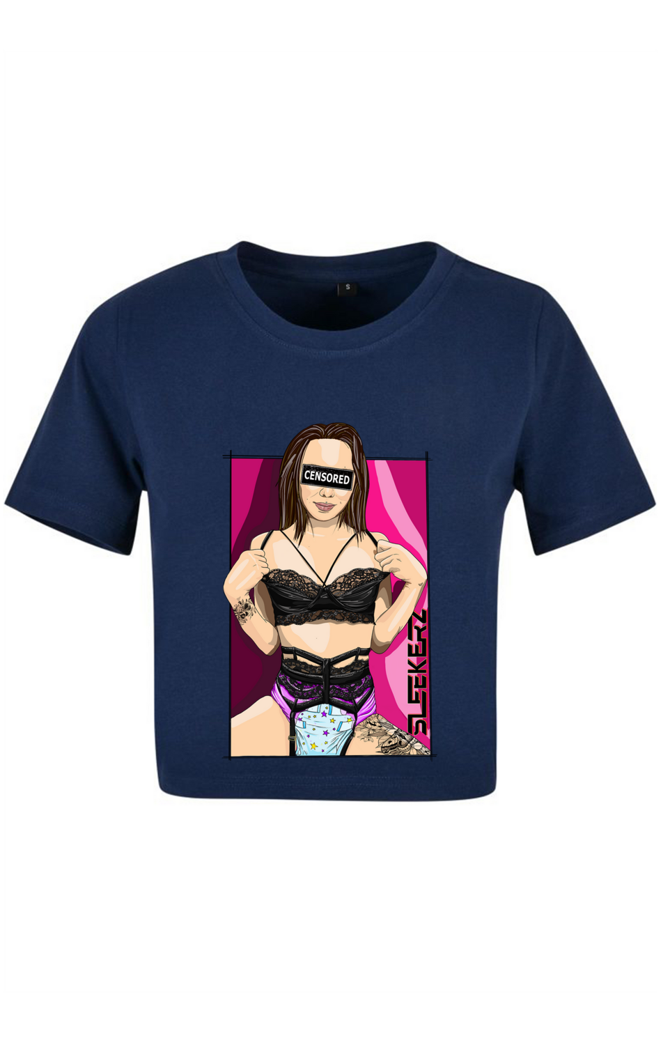 Ladies Cropped Tee