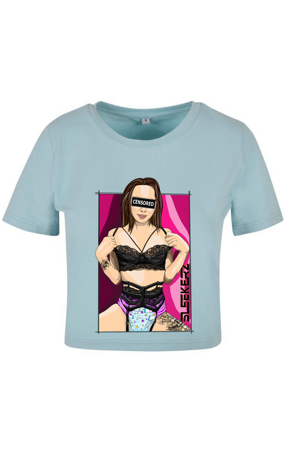 Ladies Cropped Tee