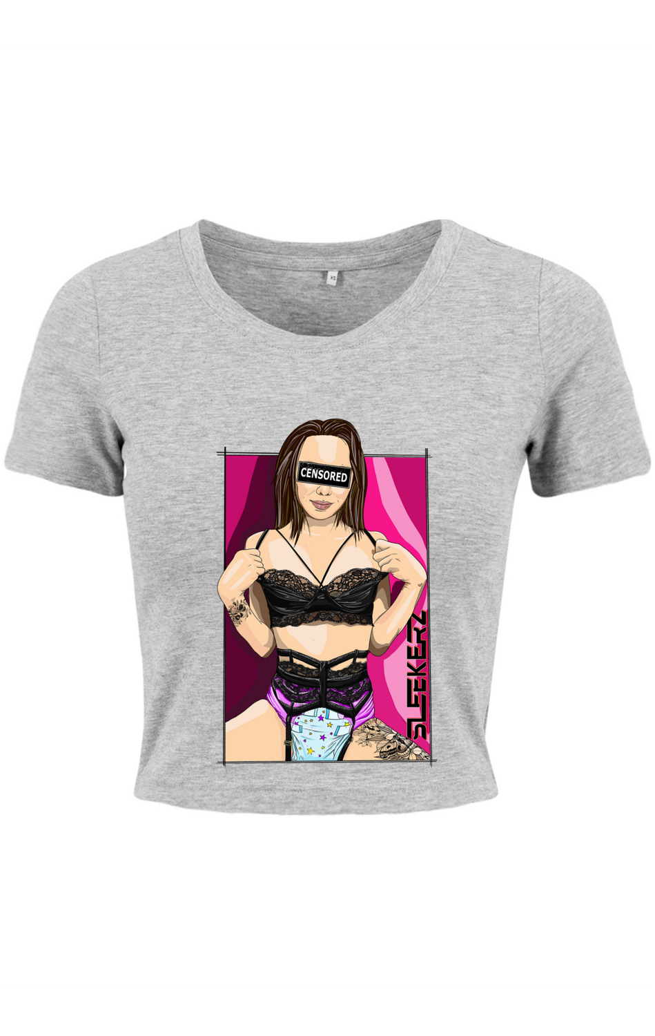 Ladies Cropped Tee