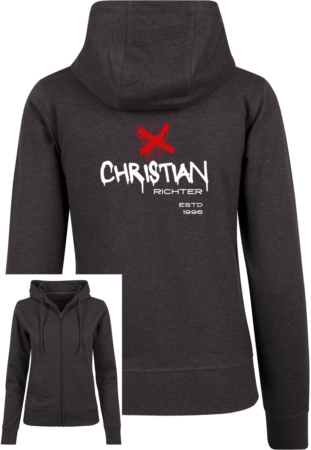 Ladies Terry Zip Hoody
