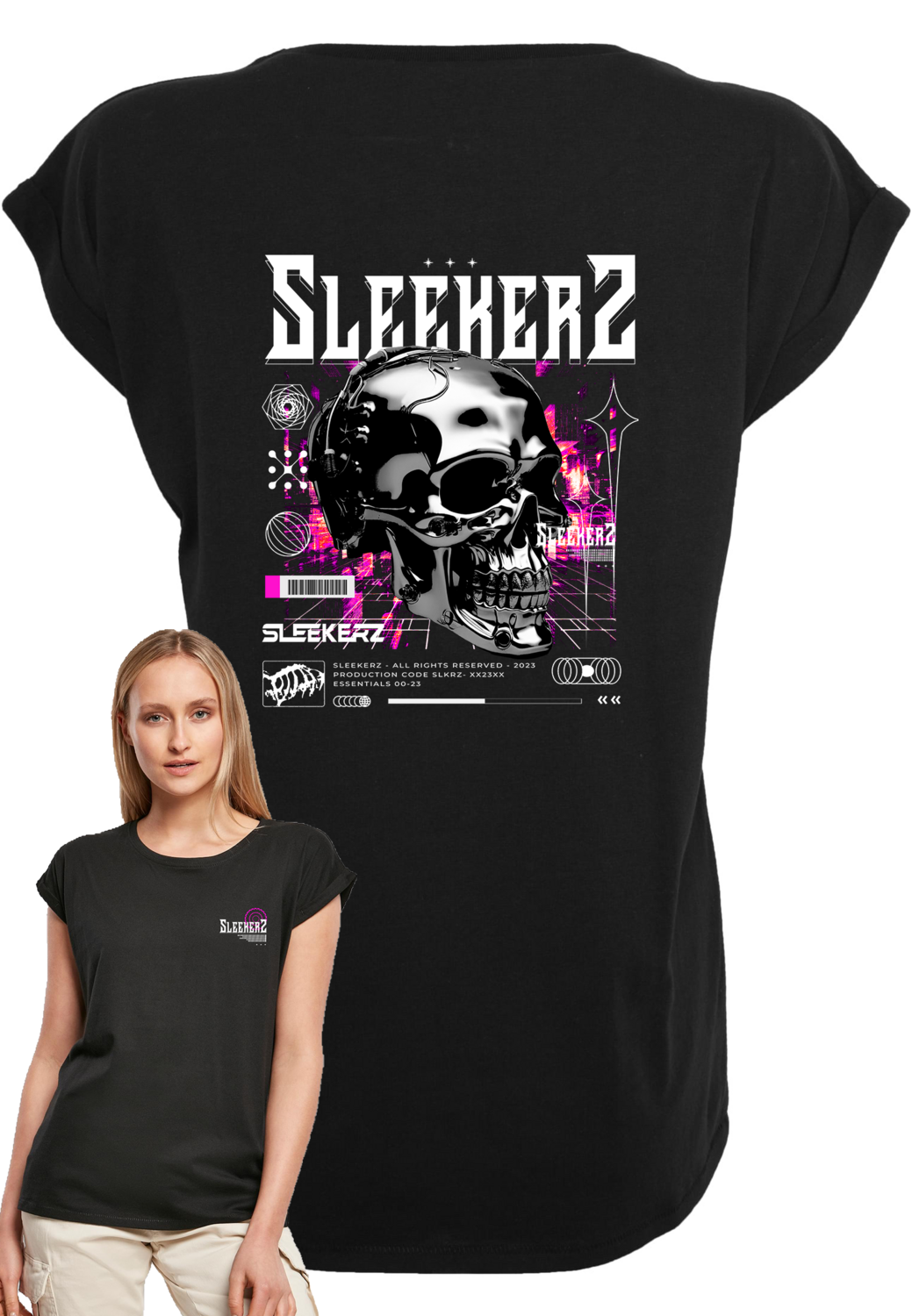 Extended Shoulder Tee