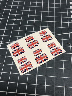 Flags - Resin Domed