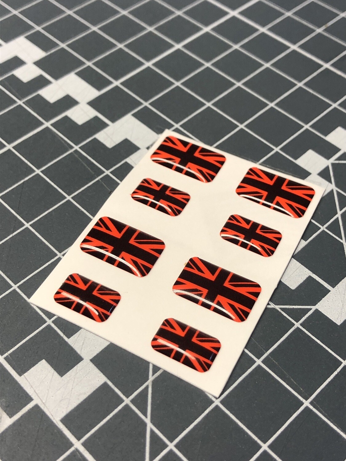 Fluro Orange And Black Union Flag Pack