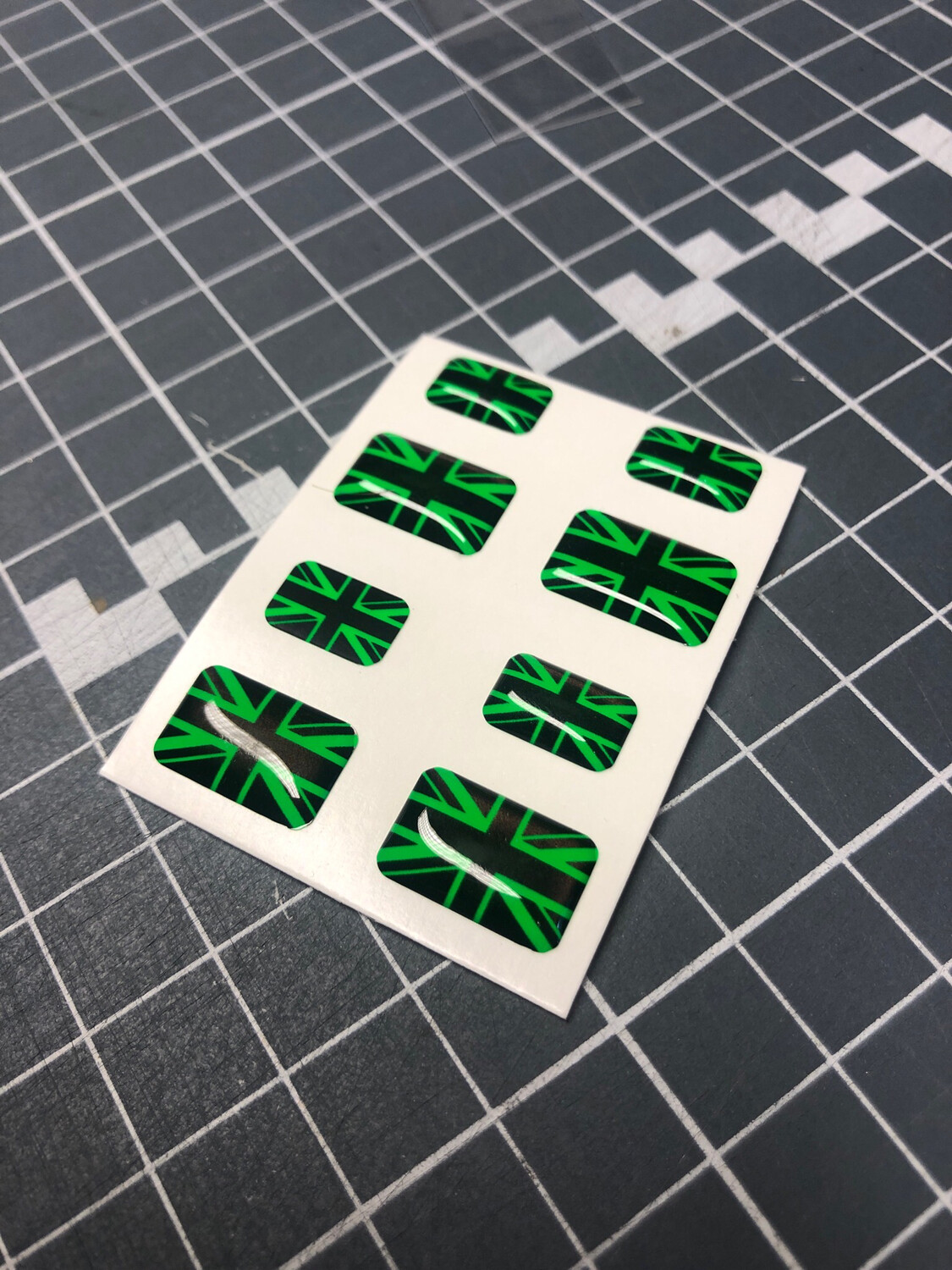 Flag Pack Fluro Green