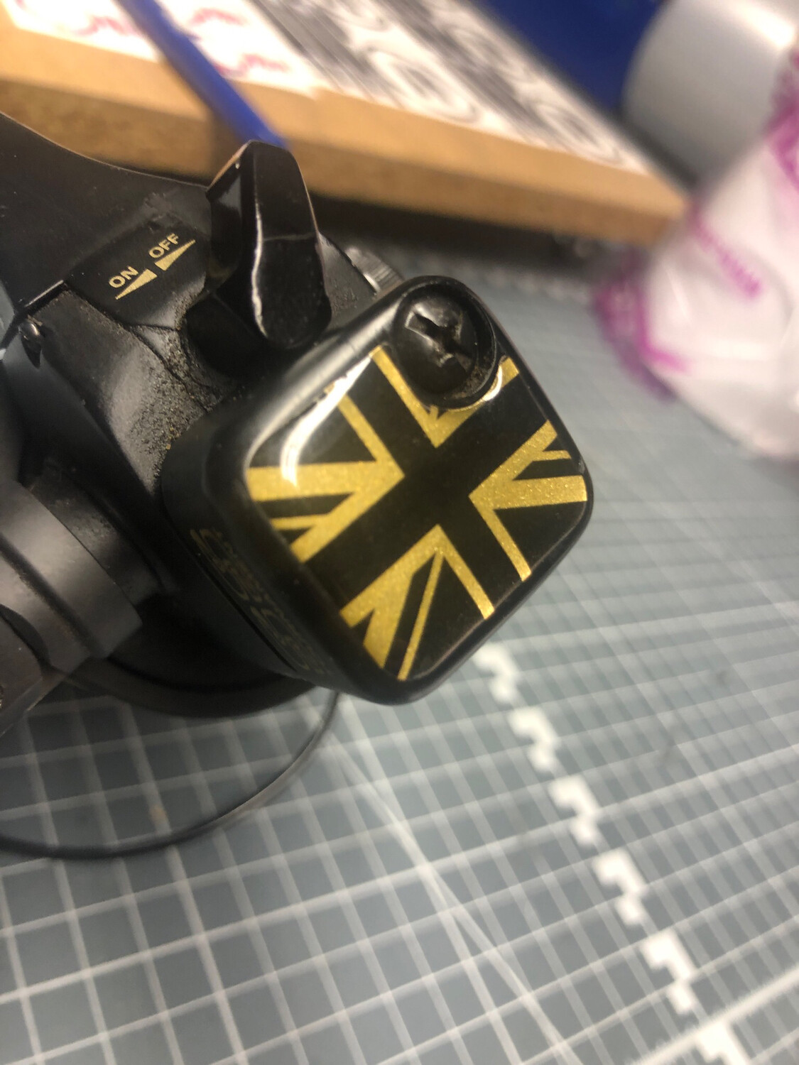 Daiwa Ss2600 Rear Gold Union Panel