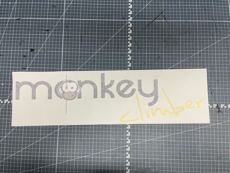 Monkey Climber Die Cut 560mm Long