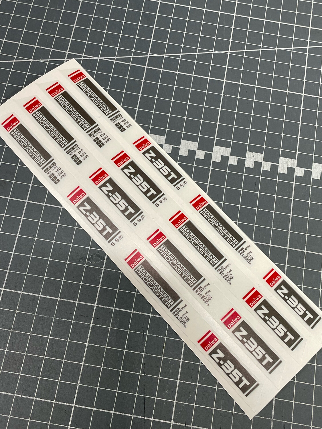 Daiwa Z35T Clear Wrap For Silver Weston Silver Spools