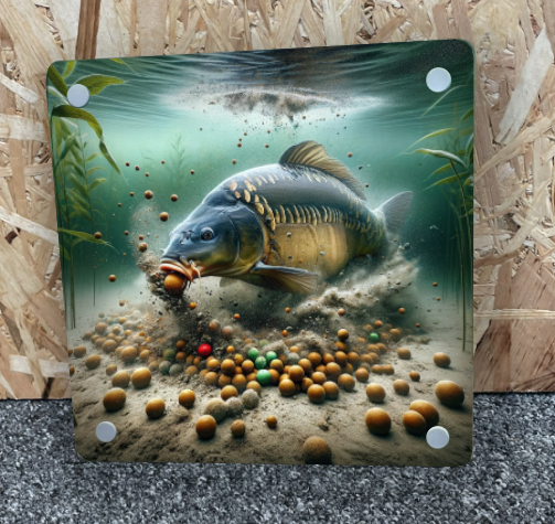 Carp print feeding frenzy 001