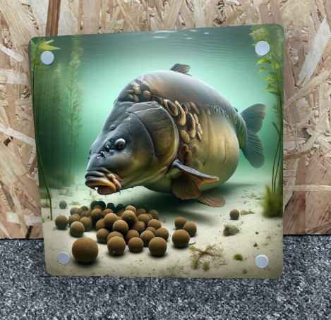 Carp print feeding 001