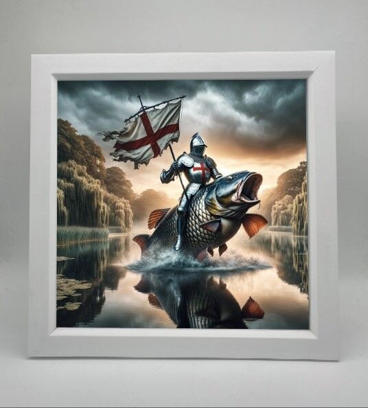 St George and Carp Print 001