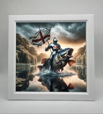 St George and Carp Print 001