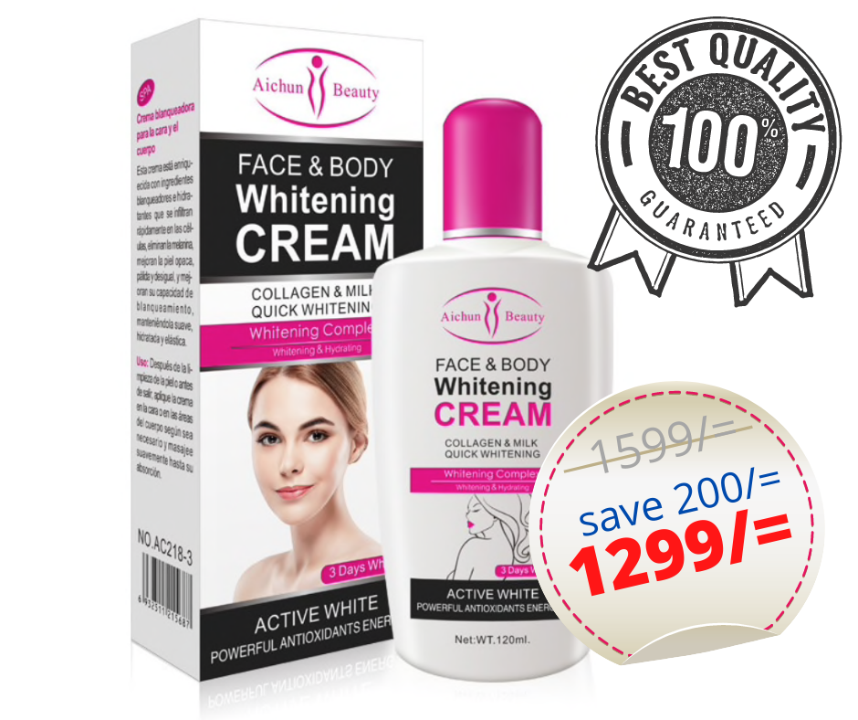Aichun Beauty Milky Pro -ace &amp; Body Whitening Cream