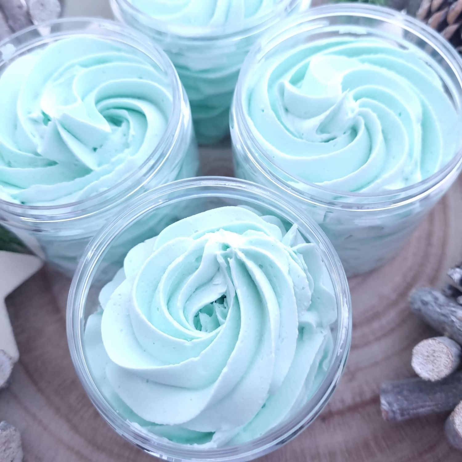 Sugar Dusted Snowflakes Whipped Soap