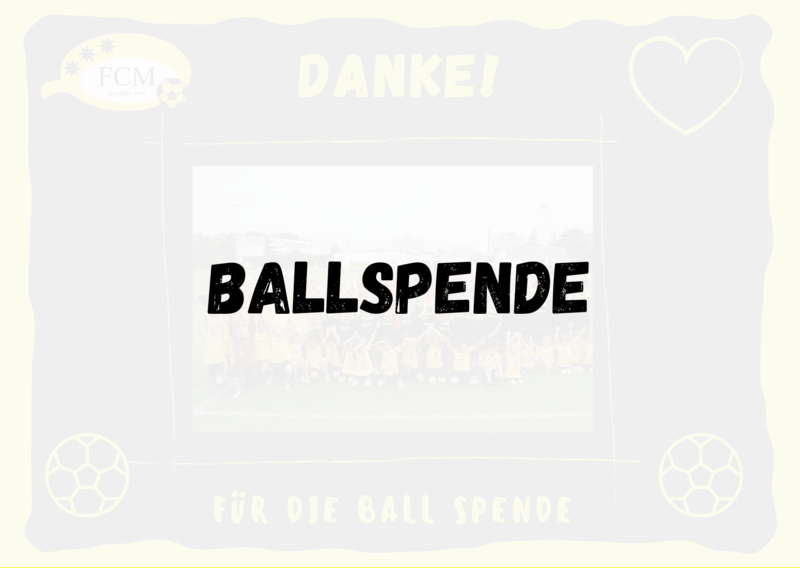 Ballspende (symbolisch)