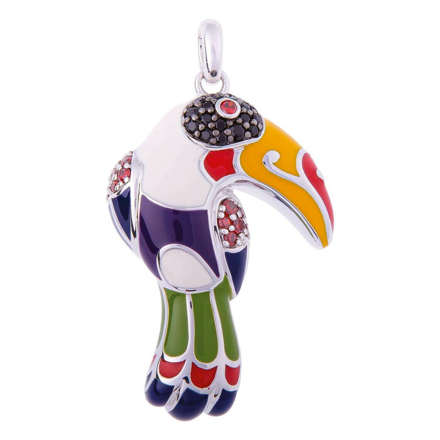 Una Storia - Pendentif Toucan