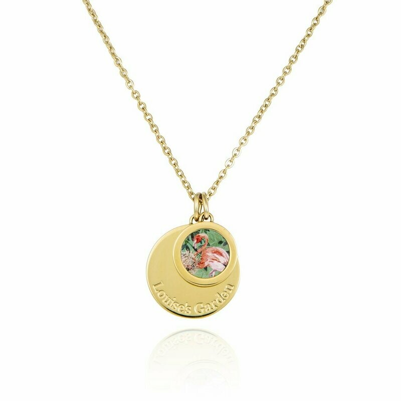 Louise's Garden - Collier flamant rose Louise's Garden - Collier flamant rose