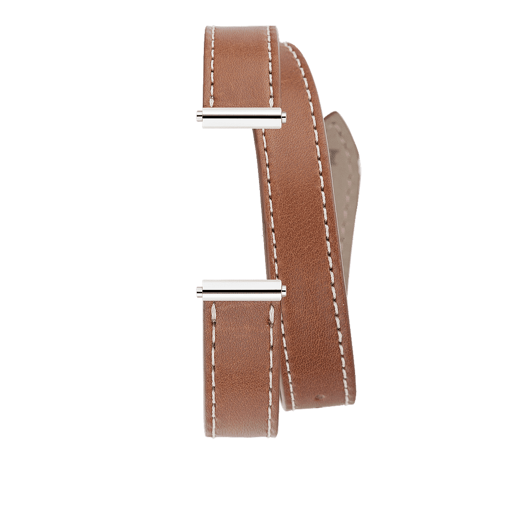 Michel Herbelin - Bracelet MARRON DOUBLE
