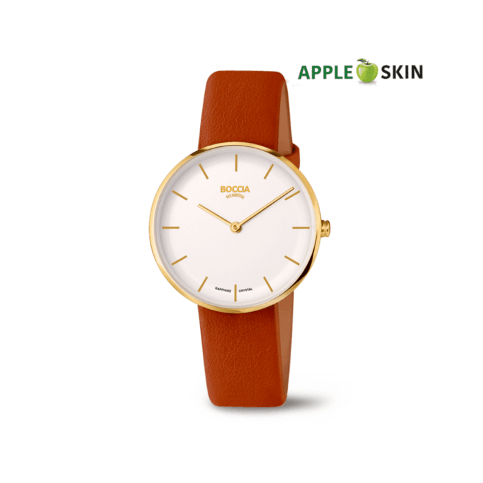 Boccia - montre titane cuir vegan