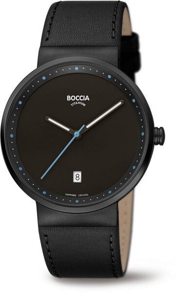 Boccia - Montre titane et cuir