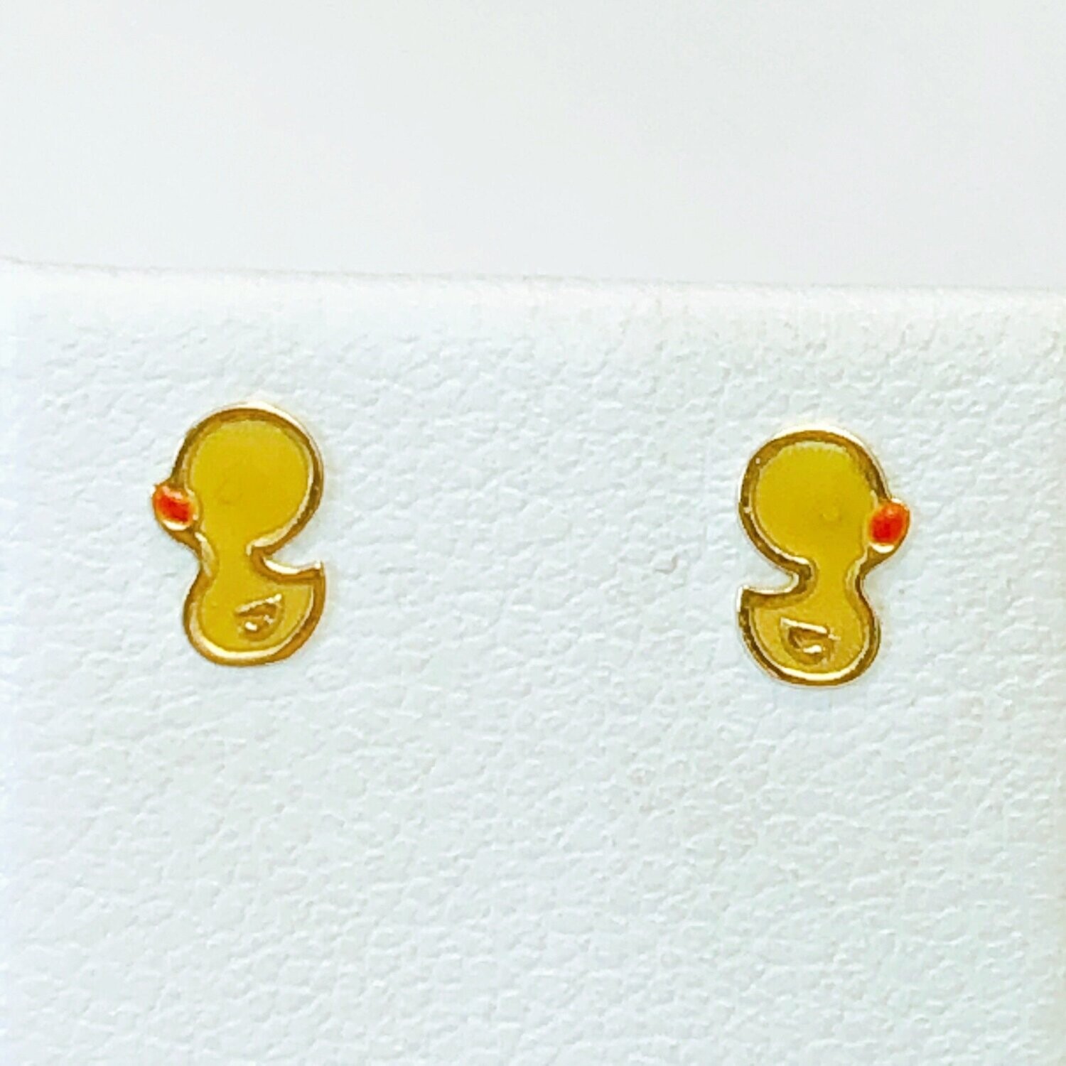 Boucles d'oreilles enfants canards