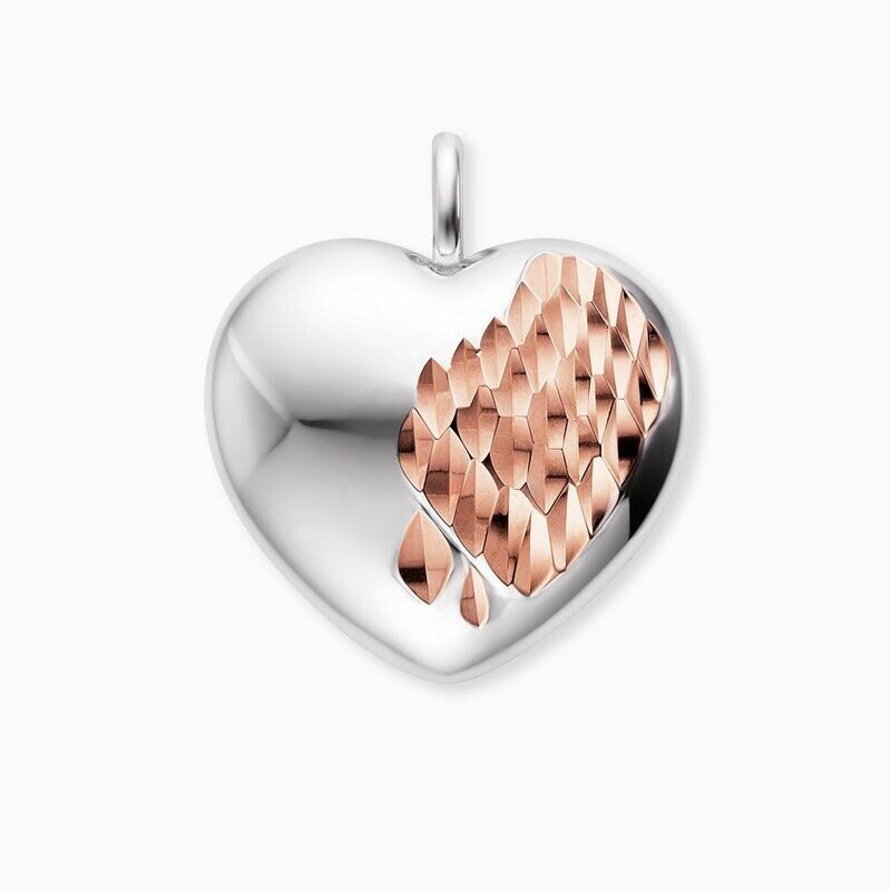 Engelsrufer - Pendentif médaillon coeur ouvrant Engelsrufer - Pendentif médaillon coeur ouvrant