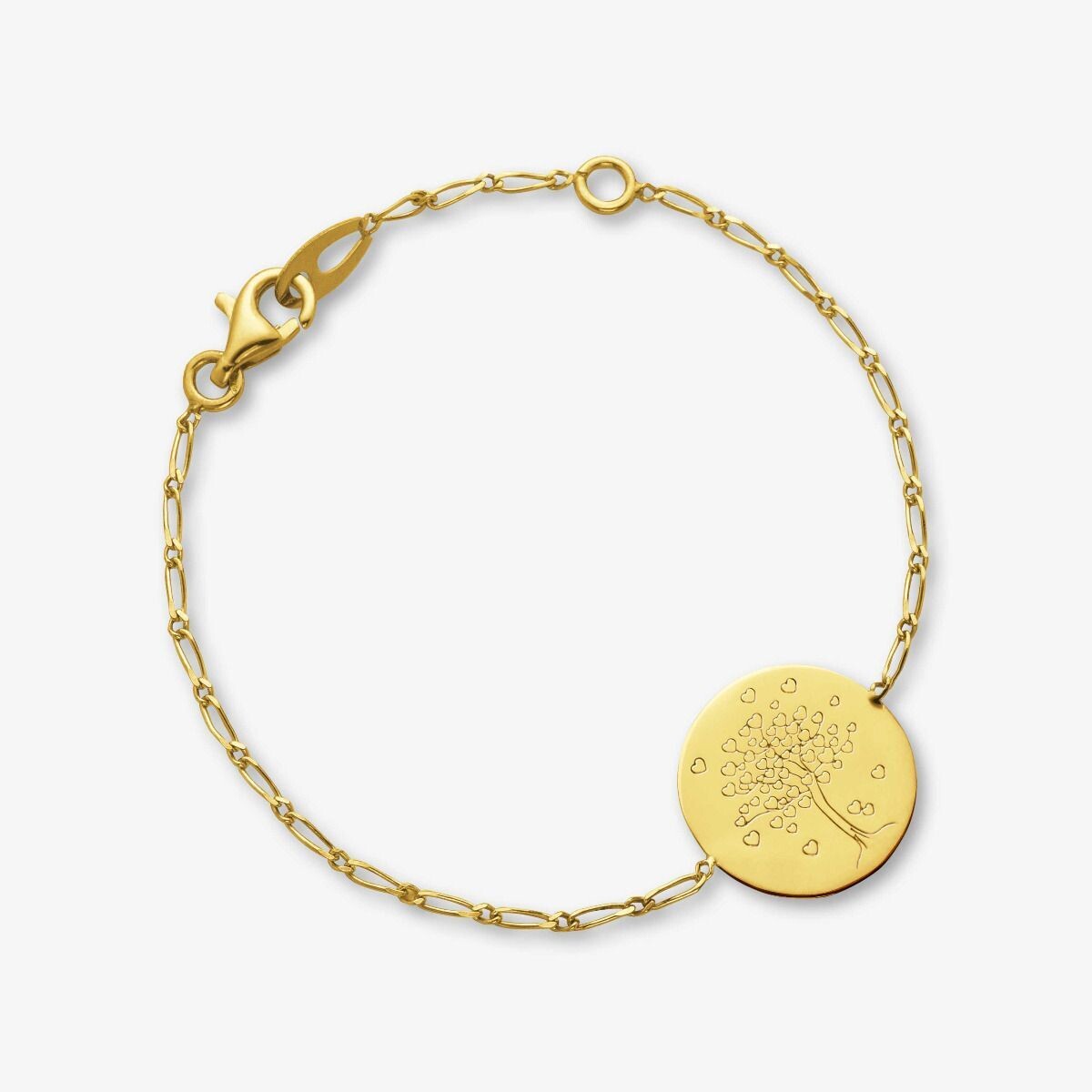 Augis - Bracelet bébé arbre aux cœurs
