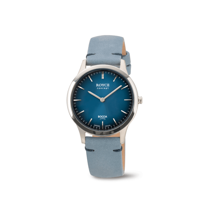 Boccia - Montre titane cuir