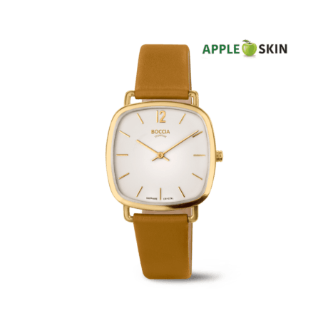 Boccia - Montre titane cuire vegan