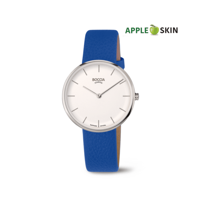 Boccia - montre titane cuir vegan