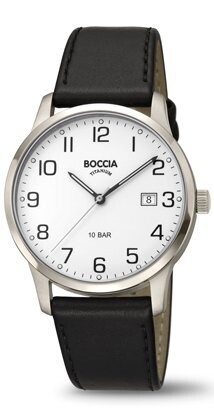 Boccia - Montre titane cuir