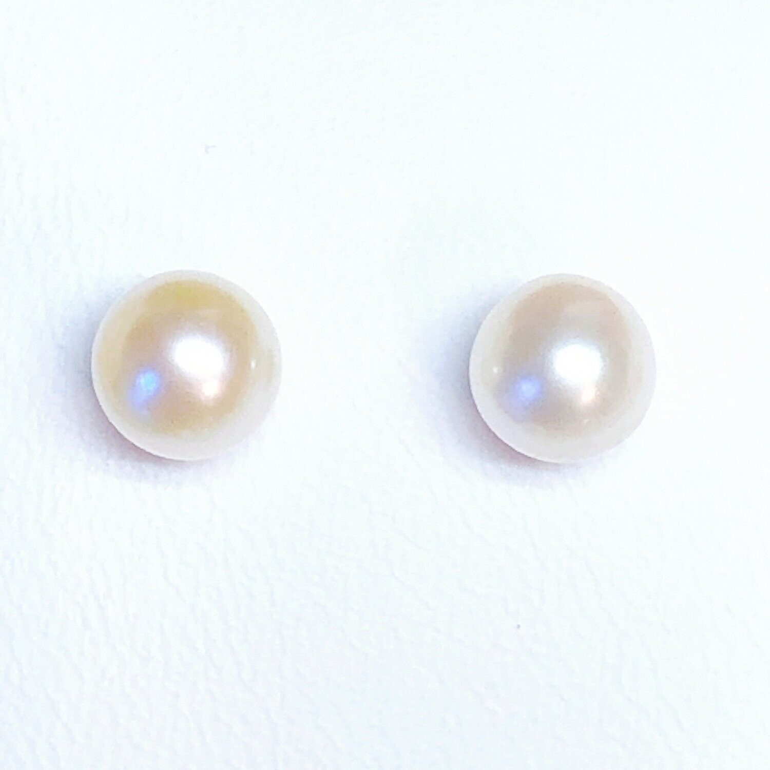 Boucles d'oreilles perles de culture d'eau douce