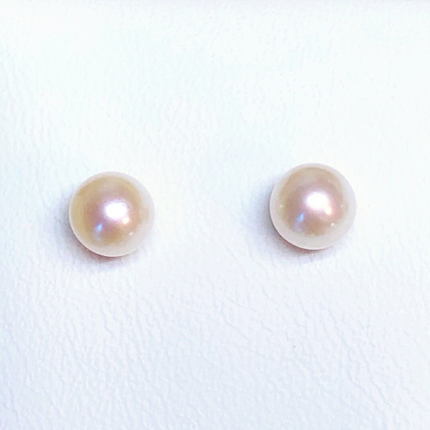 Boucles d'oreilles perles de culture d'eau douce