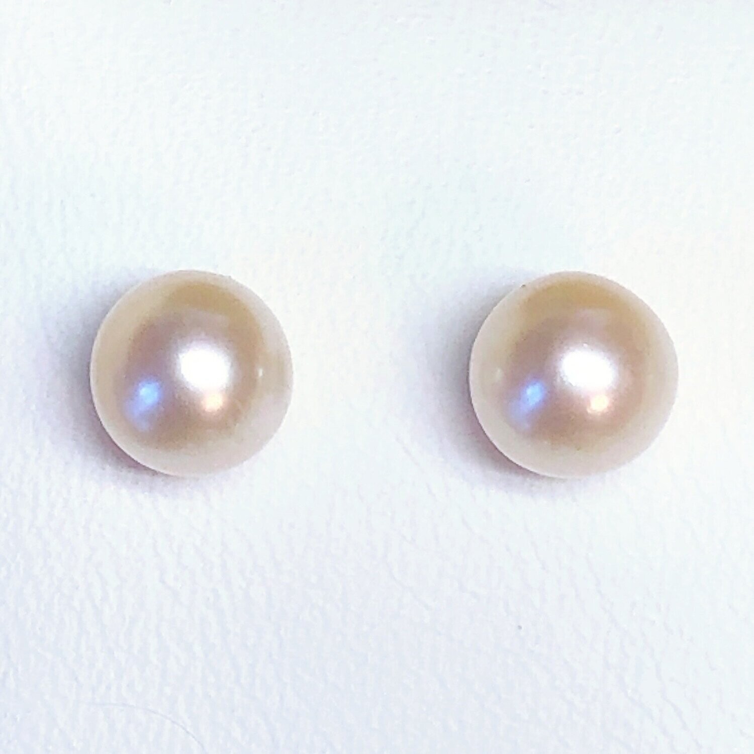 Boucles d'oreilles perles de culture d'eau douce