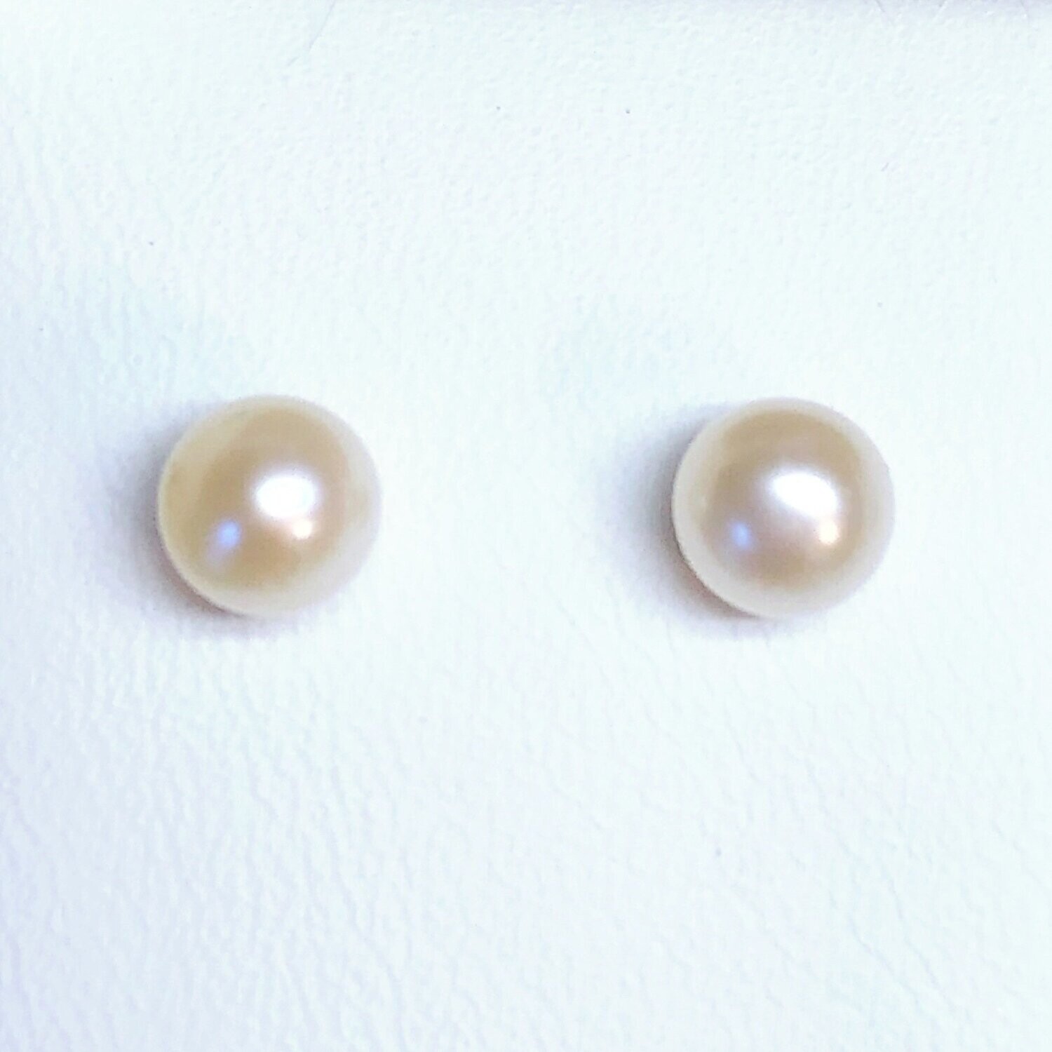 Boucles d'oreilles perles de culture d'eau douce