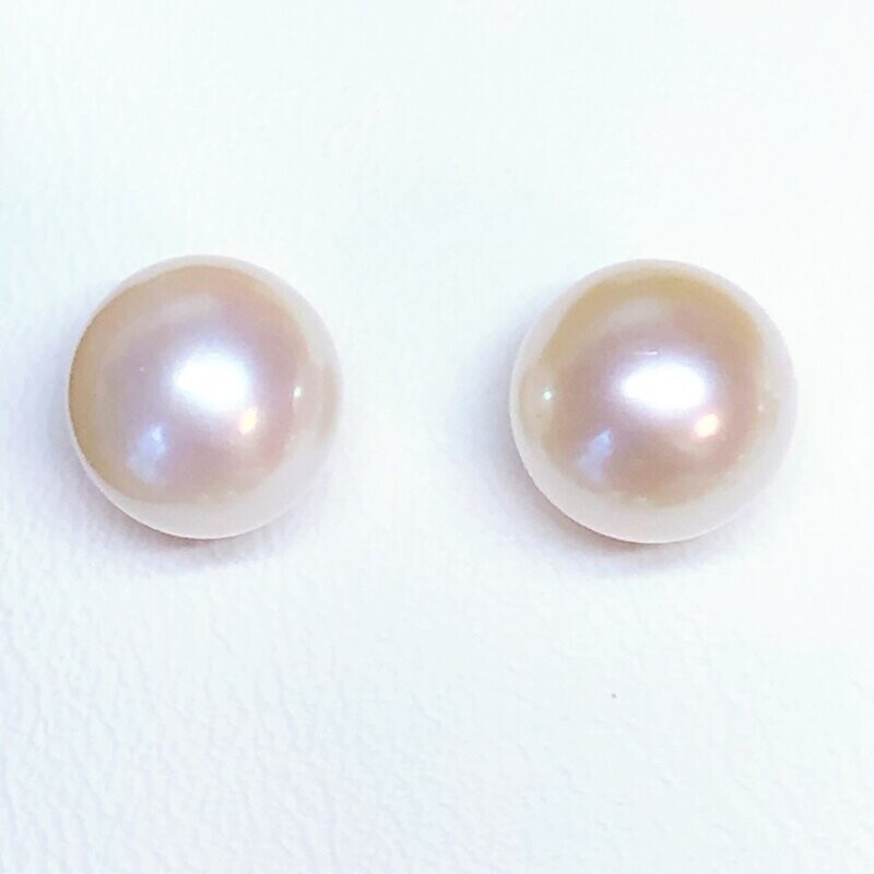 Boucles d'oreilles perles de culture d'eau douce