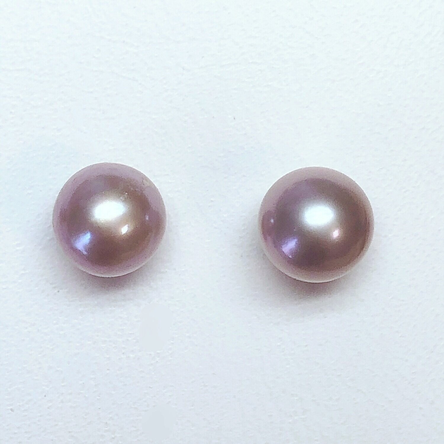 Boucles d'oreilles perles de culture d'eau douce