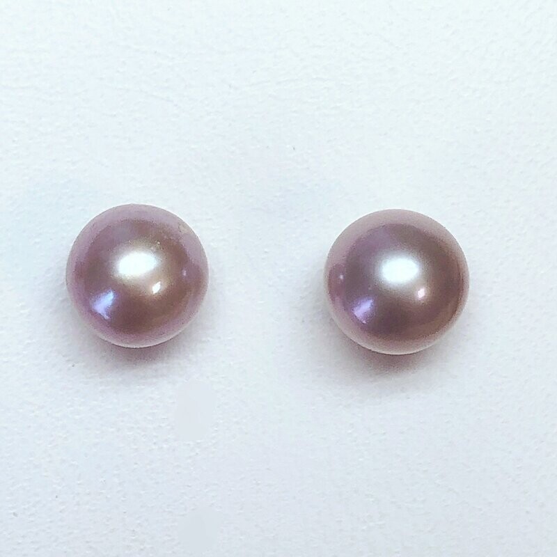 Boucles d'oreilles perles de culture d'eau douce