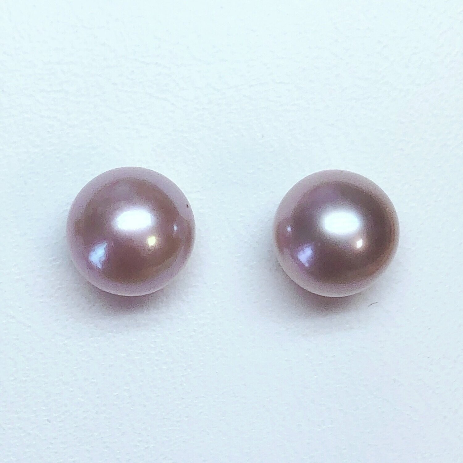 Boucles d'oreilles perles de culture d'eau douce