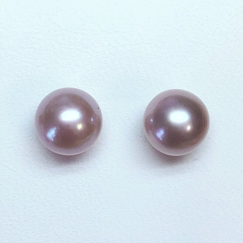 Boucles d'oreilles perles de culture d'eau douce