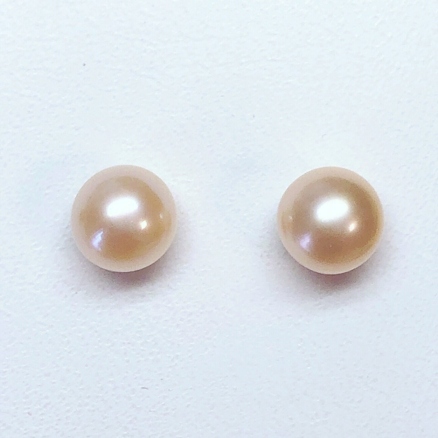 Boucles d'oreilles perles de culture d'eau douce