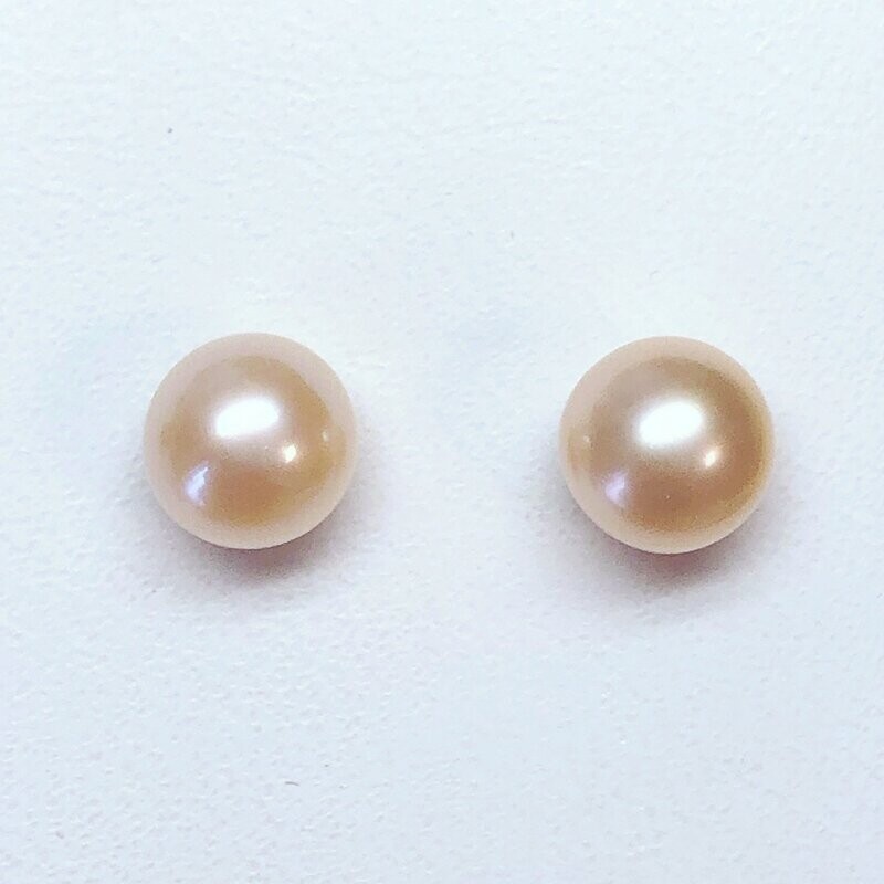Boucles d'oreilles perles de culture d'eau douce