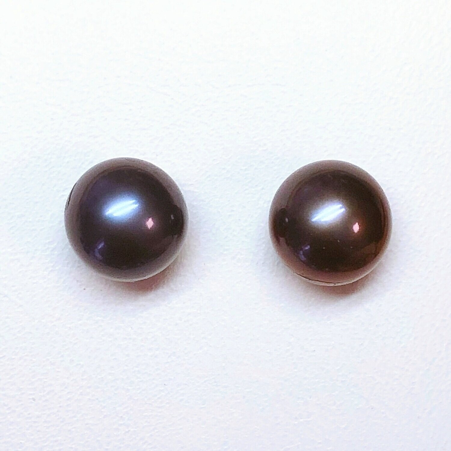 Boucles d'oreilles perles de culture d'eau douce