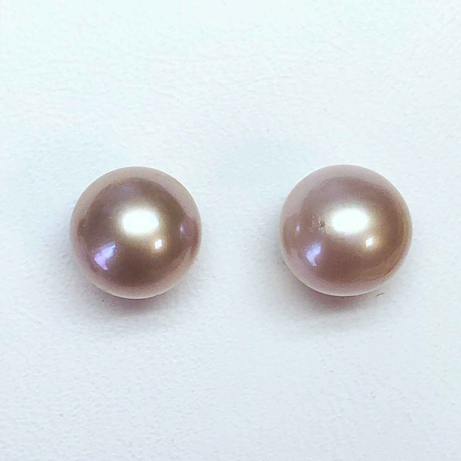 Boucles d'oreilles perles de culture d'eau douce