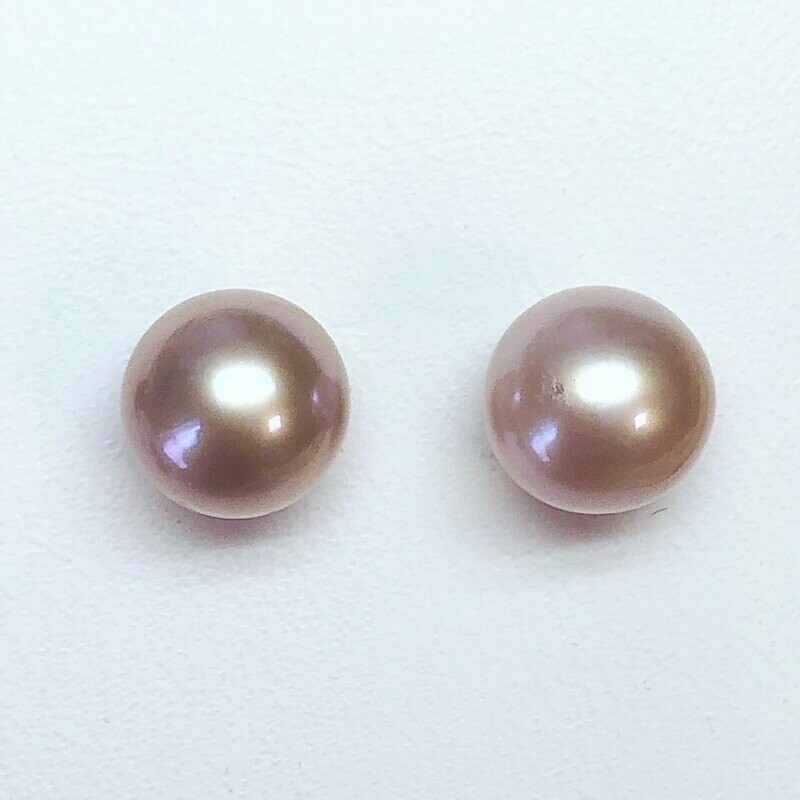 Boucles d'oreilles perles de culture d'eau douce