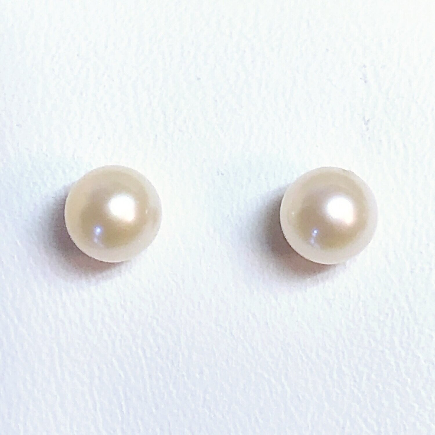 Boucles d'oreilles perles de culture d'eau douce