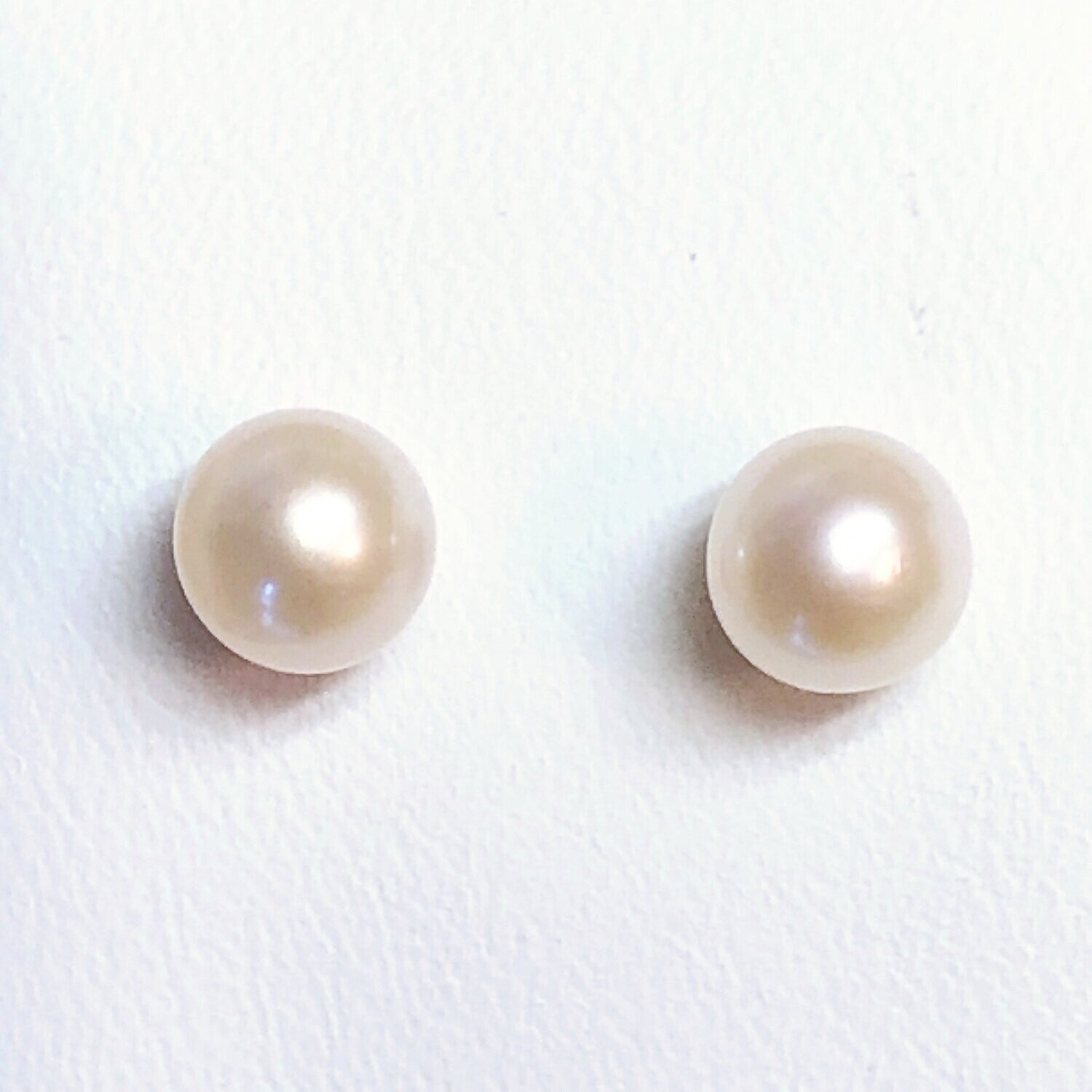 Boucles d'oreilles perles de culture d'eau douce